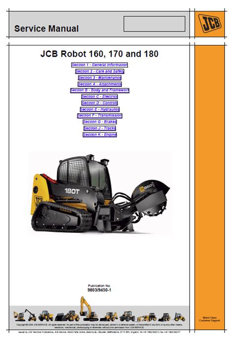 jcb 180t skid steer operators manual|JCB Robot 160, 160HF, 170, 170HF, 180, 180HF, 180T, 180THF .